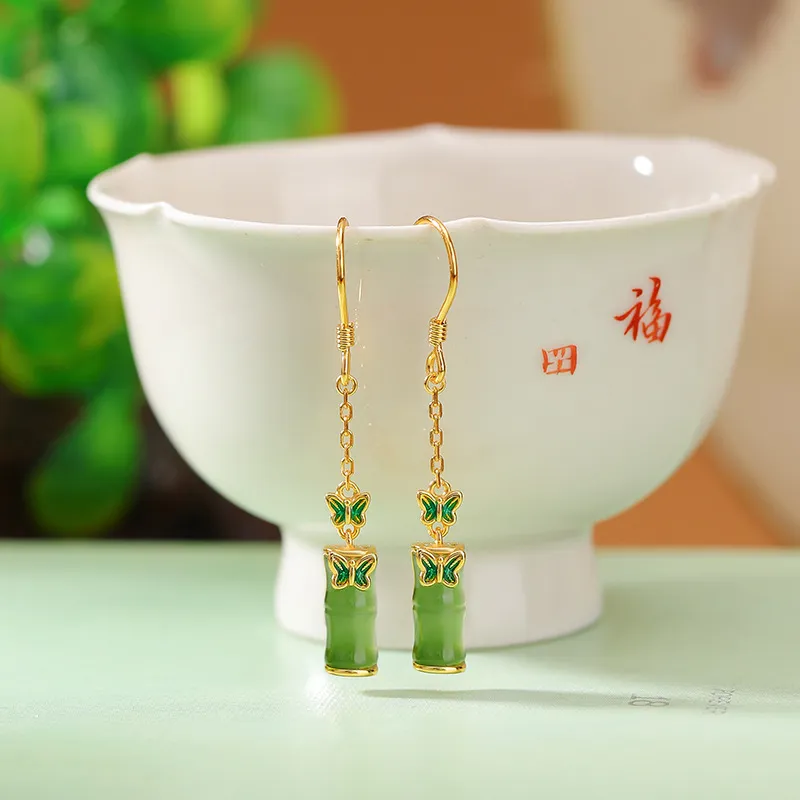 Royal Heaven's Choice Earrings Jasper Unisex-1