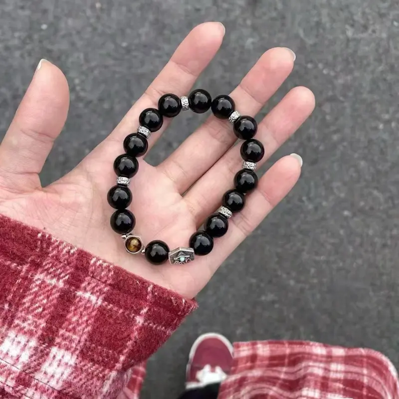 Royal Heaven's Choice Obsidian Bracelets Unisex-5