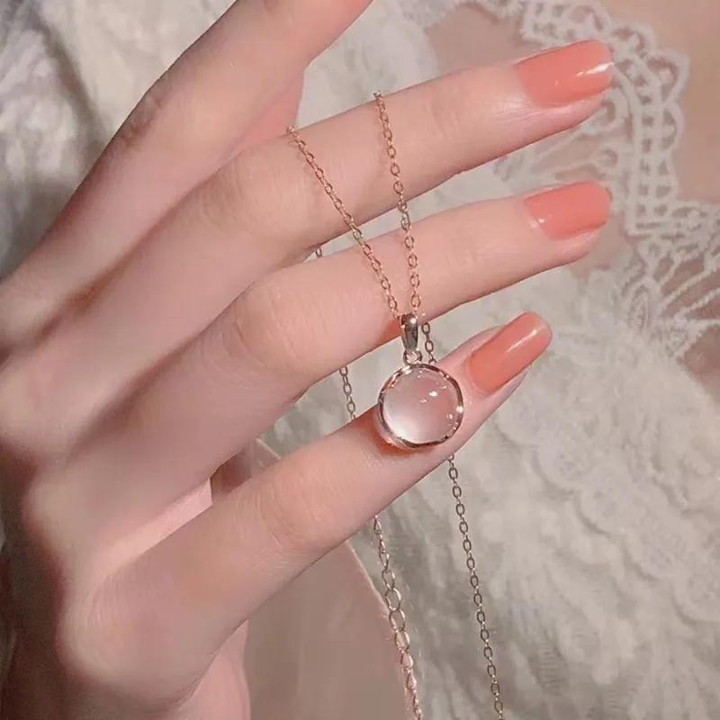 Royal Heaven's Choice Chalcedony Necklaces Unisex-2