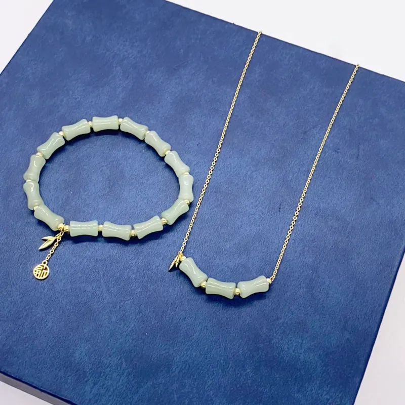 Royal Heaven's Choice Bracelets Pale Greenish White Jade Women's-2