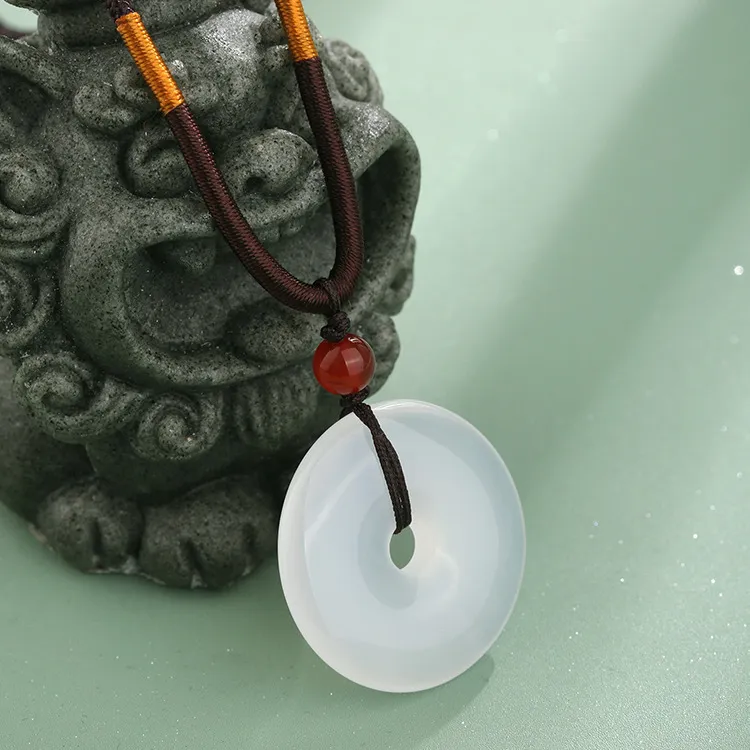 Royal Heaven's Choice Chalcedony Pendants Unisex-4