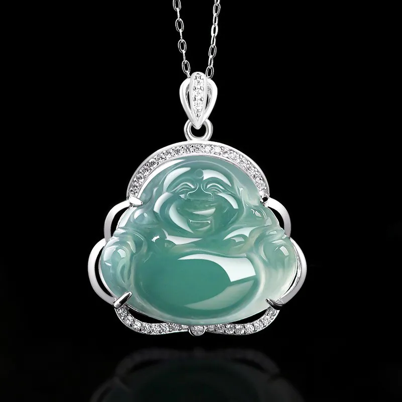 Royal Heaven's Choice Ice Type Jadeite Pendants Unisex-1