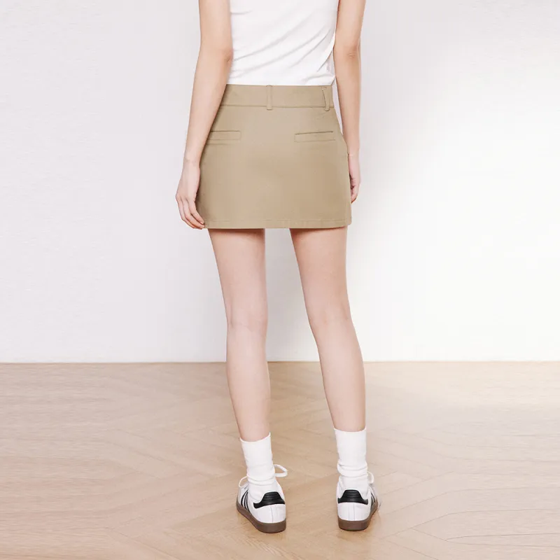 INRM Cargo Short Skirts Women's Khaki-4