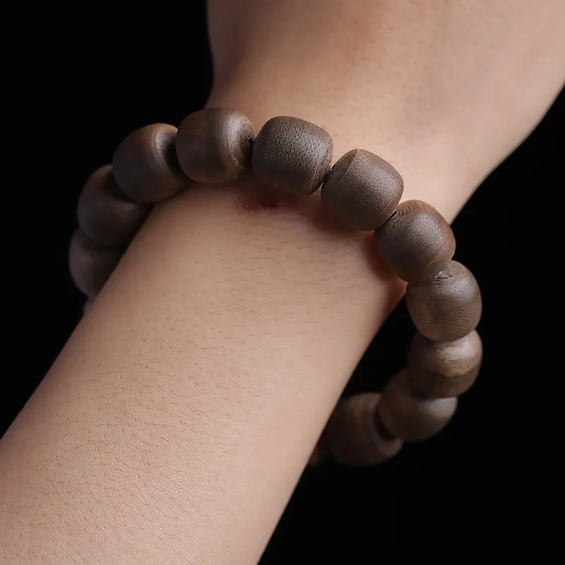 There Is You In The Long World Fragrance Agarwood Bracelets Unisex-2