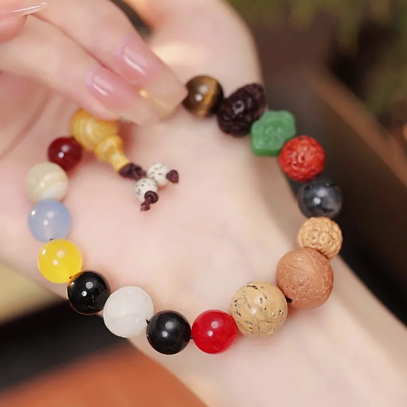 There Is You In The Long World Bodhi Seed Bracelets Unisex-2