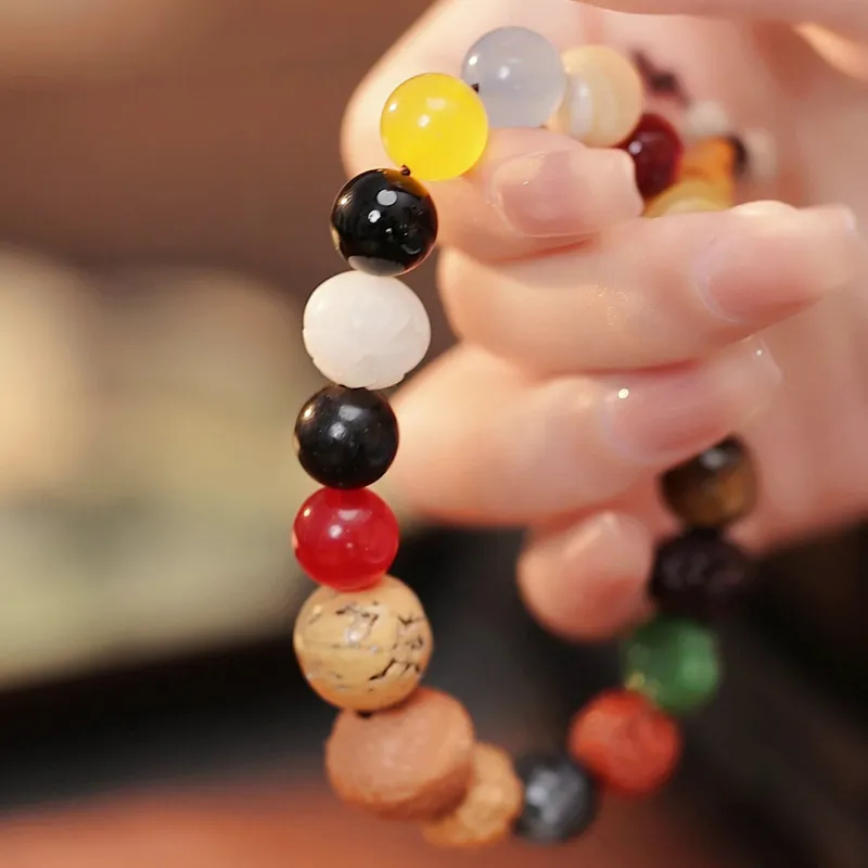 There Is You In The Long World Bodhi Seed Bracelets Unisex-3