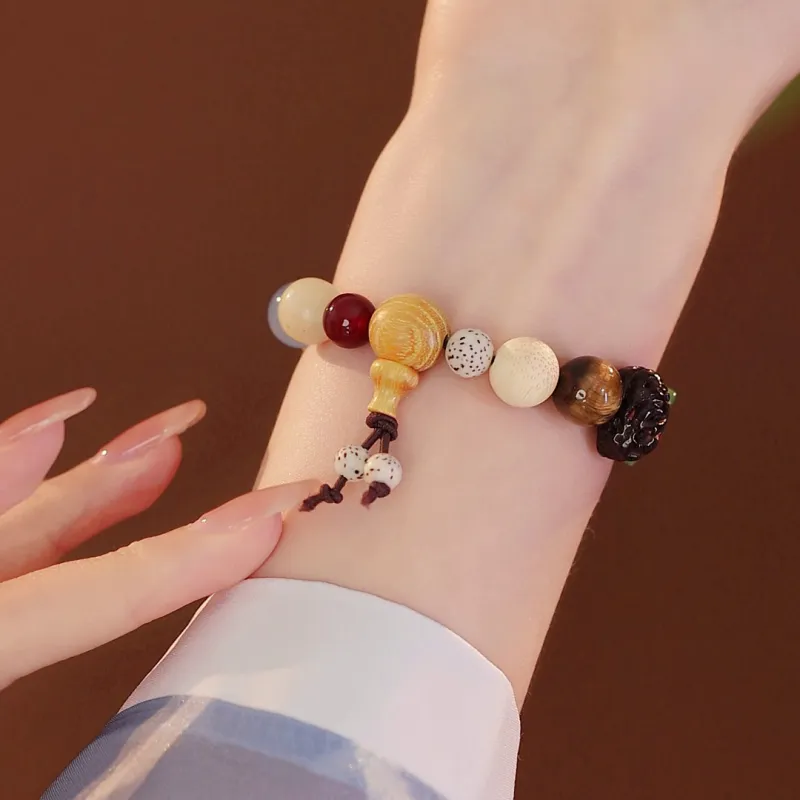 There Is You In The Long World Bodhi Seed Bracelets Unisex-4
