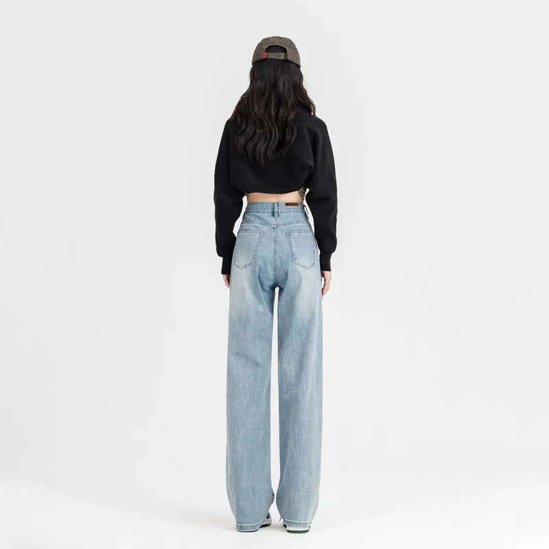 SNOOPY Jeans Women's Vintage Blue-1