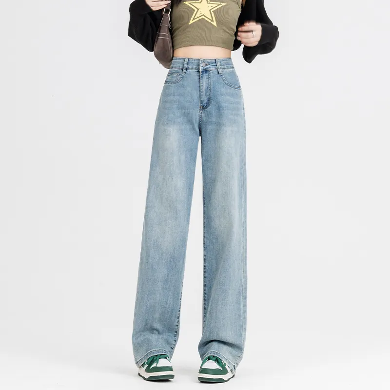 SNOOPY Jeans Women's Vintage Blue-2