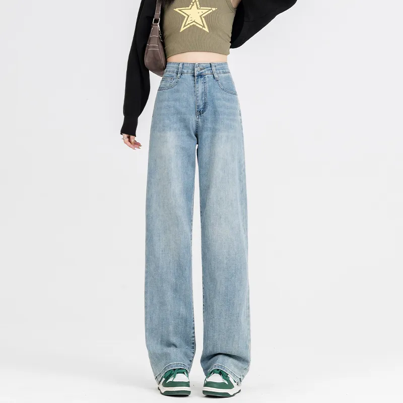 SNOOPY Jeans Women's Vintage Blue-5
