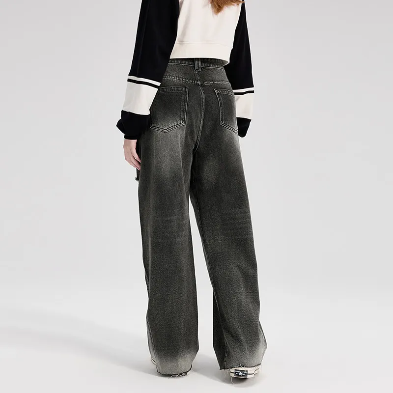 LAMLICKA Jeans Unisex Black-5