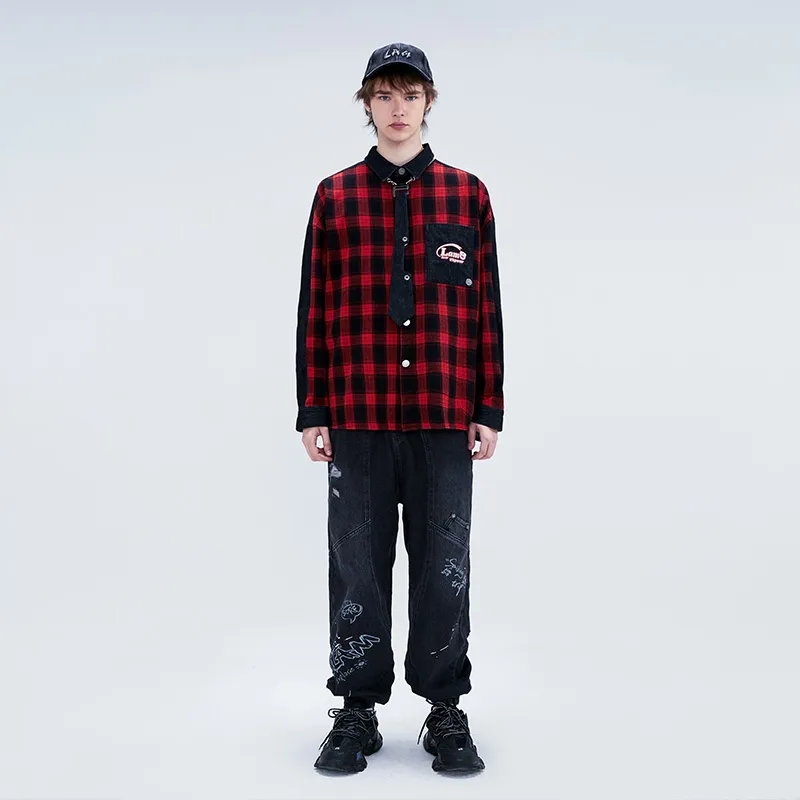 LAMLICKA Shirts Unisex Red-2