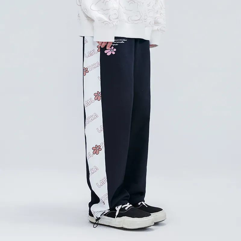 LAMLICKA Casual Pants Unisex Black-6