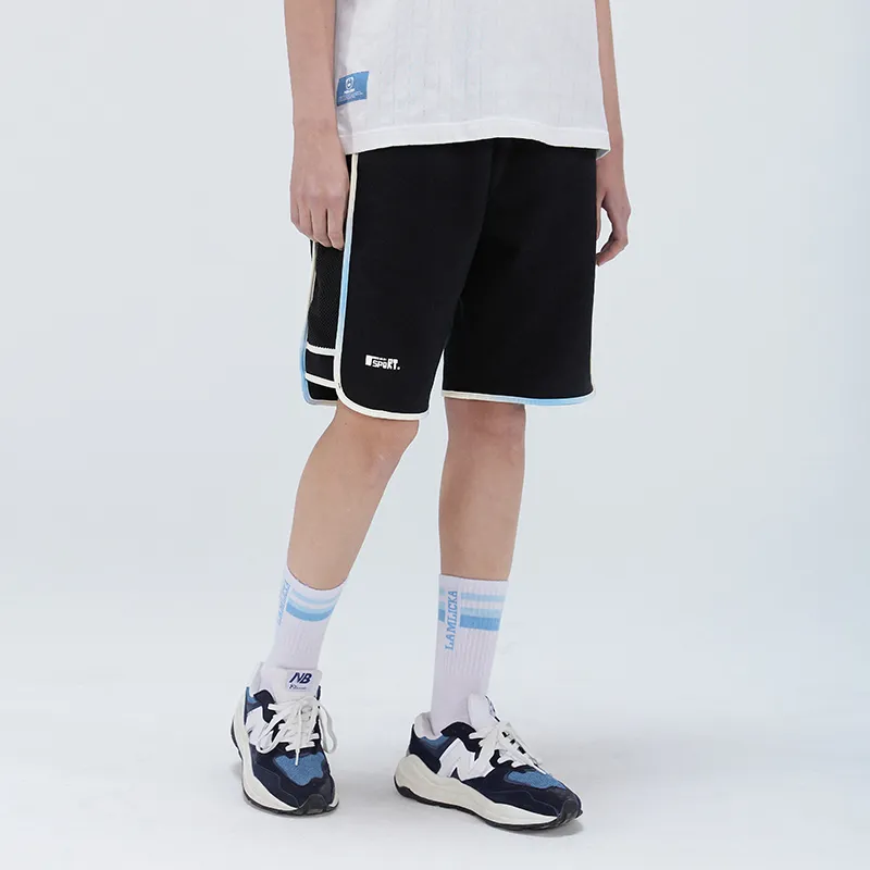 LAMLICKA Casual Shorts Unisex Black-5