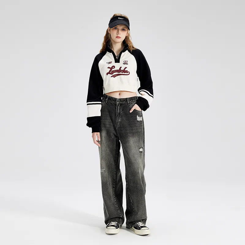 LAMLICKA Jeans Unisex Black-2