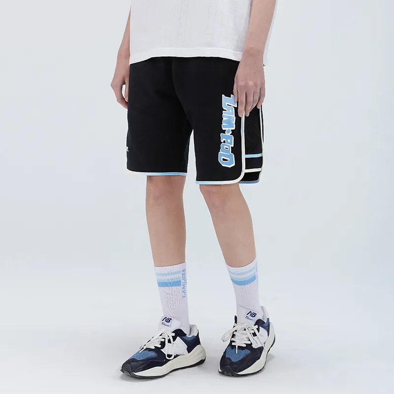 LAMLICKA Casual Shorts Unisex Black-2