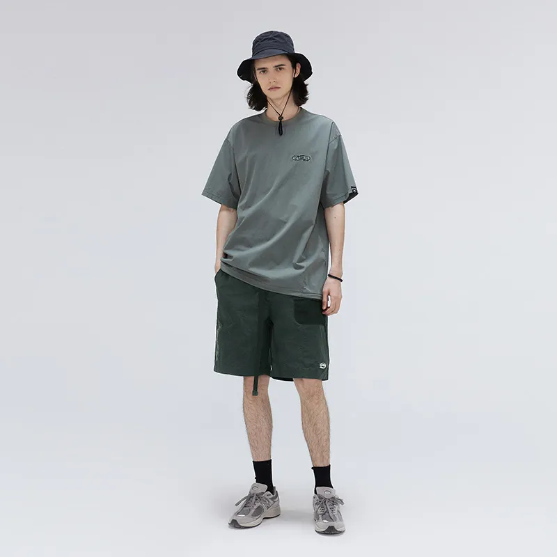LAMLICKA Sports Shorts Unisex Green-5