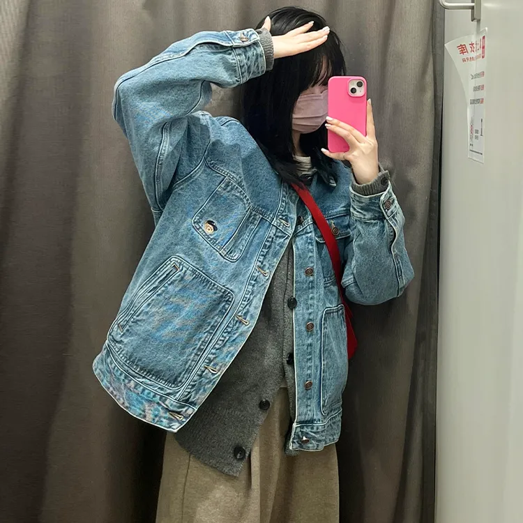 Teenie Weenie Men Denim Series SS24 Denim Jacket Unisex-7