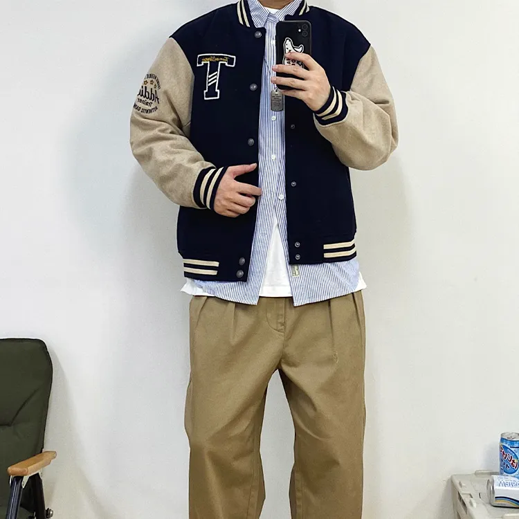 Teenie Weenie Men Cityboy FW23 Baseball Jacket Unisex-11