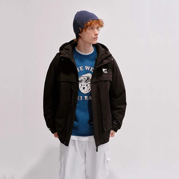 Teenie Weenie Men Jackets Coats Unisex Black-2