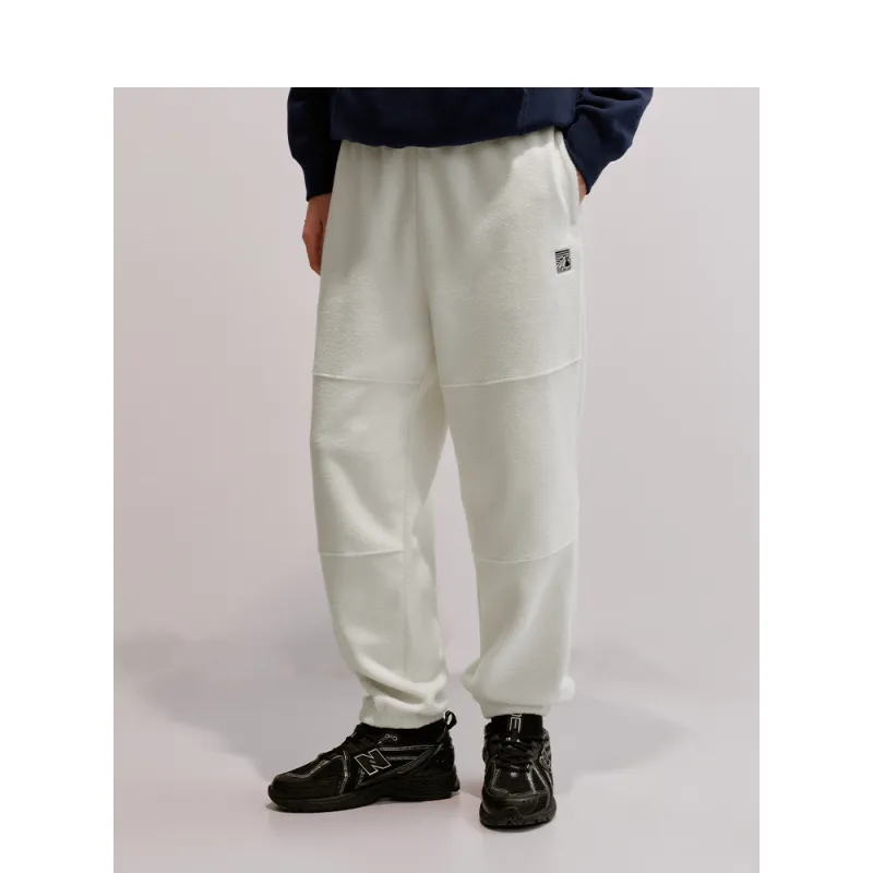 Teenie Weenie Men Knitted Sports Pants Unisex Navy Blue-5