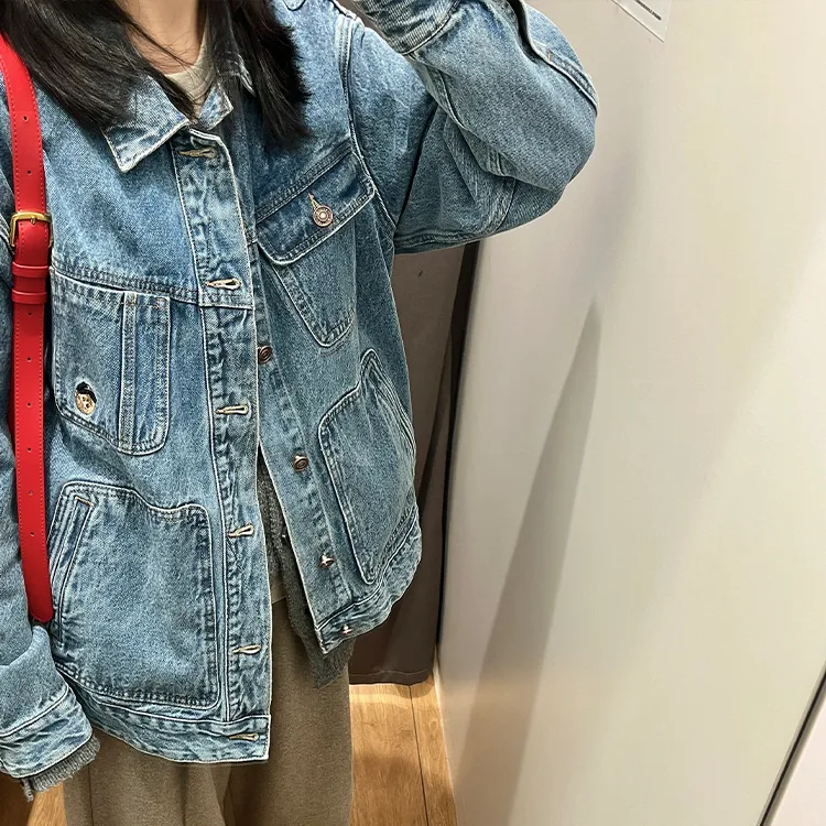 Teenie Weenie Men Denim Series SS24 Denim Jacket Unisex-8