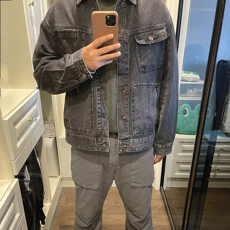 Teenie Weenie Men Denim Series SS24 Denim Jacket Unisex-4