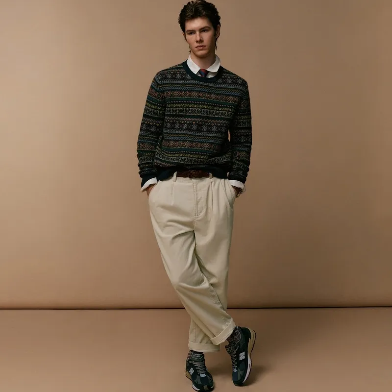 Teenie Weenie Men Casual Pants Unisex-17