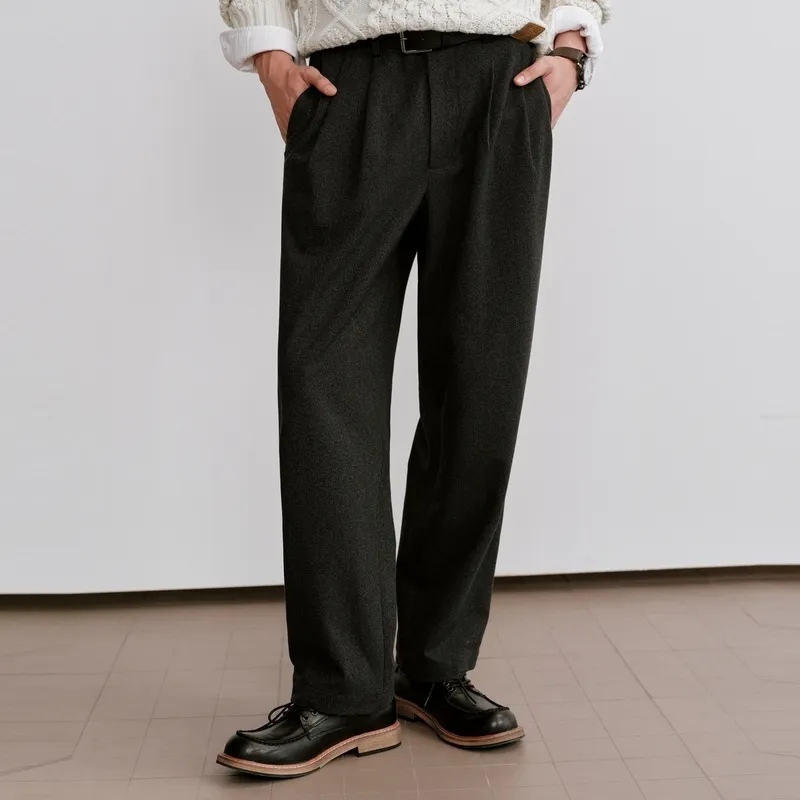Teenie Weenie Men FW24 Casual Pants Unisex Black-6