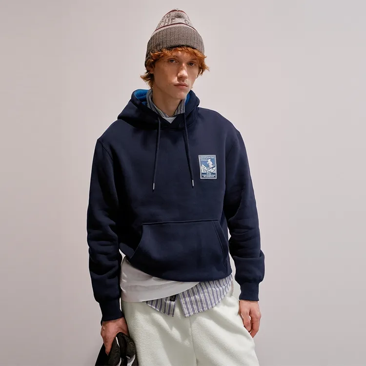Teenie Weenie Men Sweatshirt Unisex Navy Blue-2
