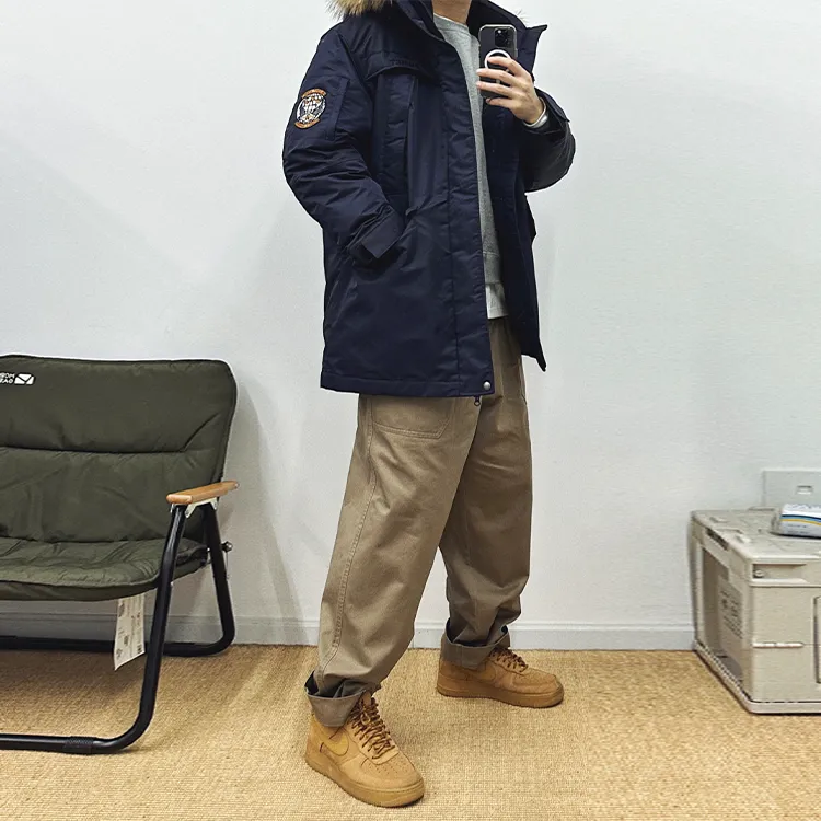 Teenie Weenie Men Skating Collection Down Jacket Winter Unisex-13