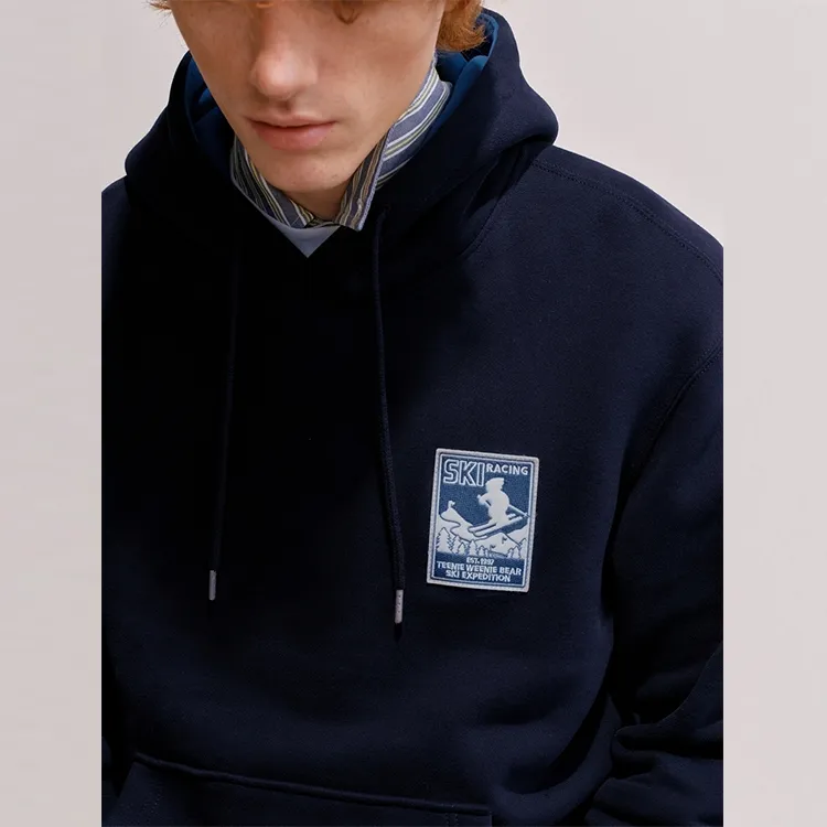 Teenie Weenie Men Sweatshirt Unisex Navy Blue-3