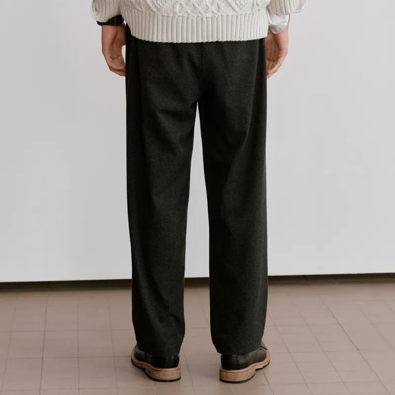 Teenie Weenie Men FW24 Casual Pants Unisex Black-3