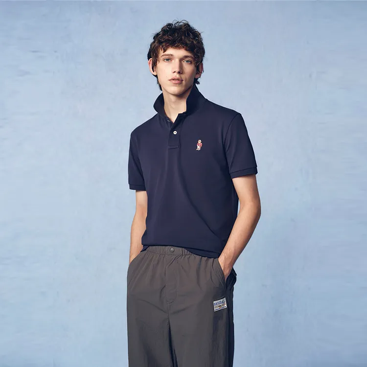 Teenie Weenie Men Cooling Sensation Series Polo Shirt Unisex-10