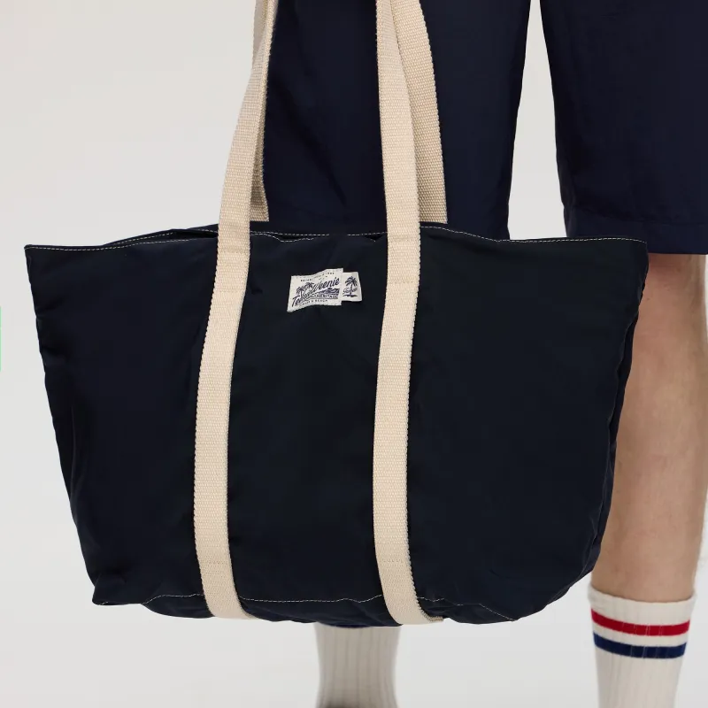 Teenie Weenie Men Fabric Handbag Shoulder Bag Medium Size Men's Navy Blue-2