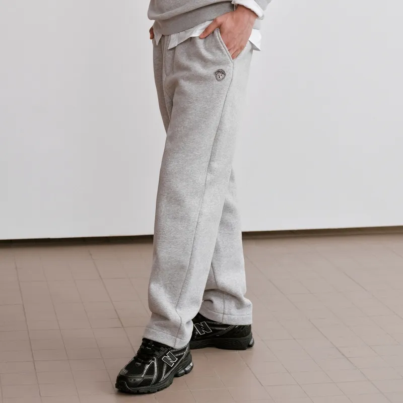 Teenie Weenie Men FW24 Knitted Sports Pants Unisex Medium Gray-2