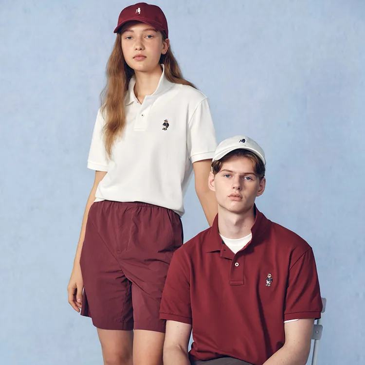 Teenie Weenie Men Cooling Sensation Series Polo Shirt Unisex-2