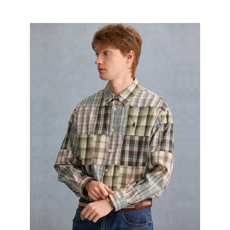 Teenie Weenie Men Shirts Unisex Dark Green-4