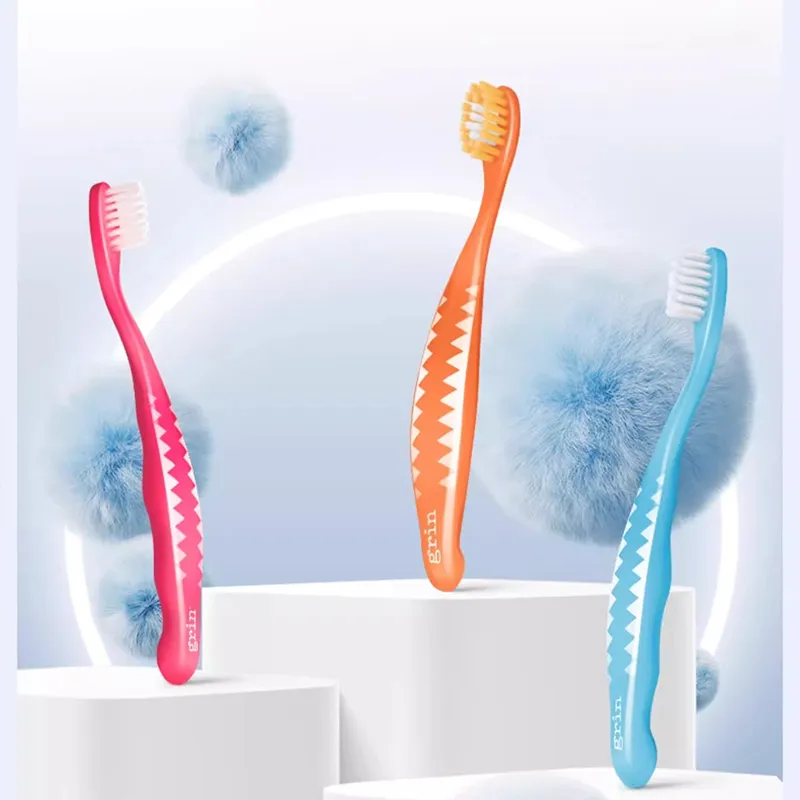 Grin Soft Bristle Super Fine Small Tip Toothbrushes-2