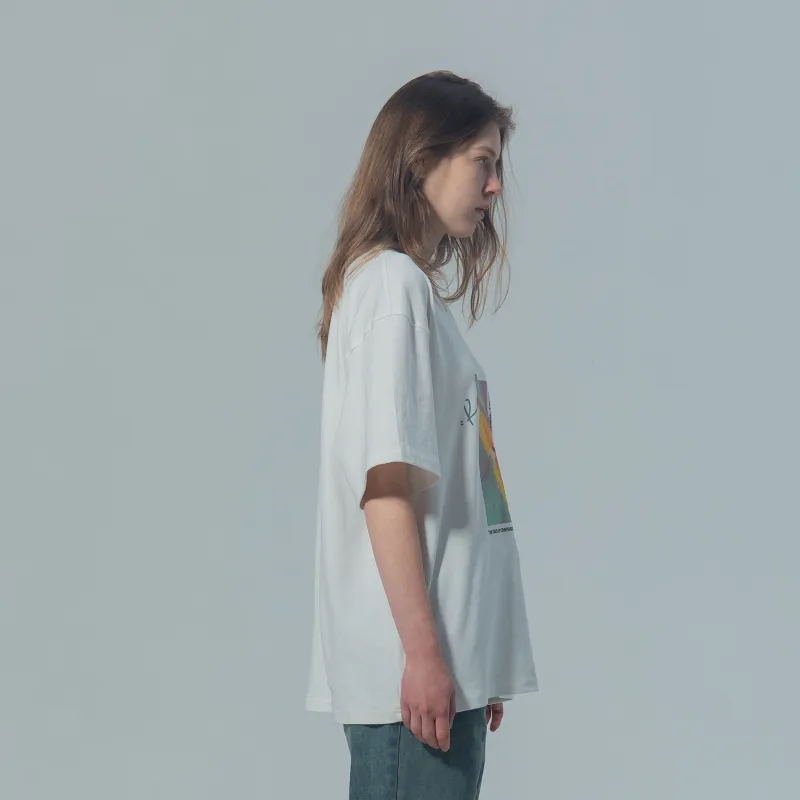 THINGYLAB T Shirts Unisex White-4