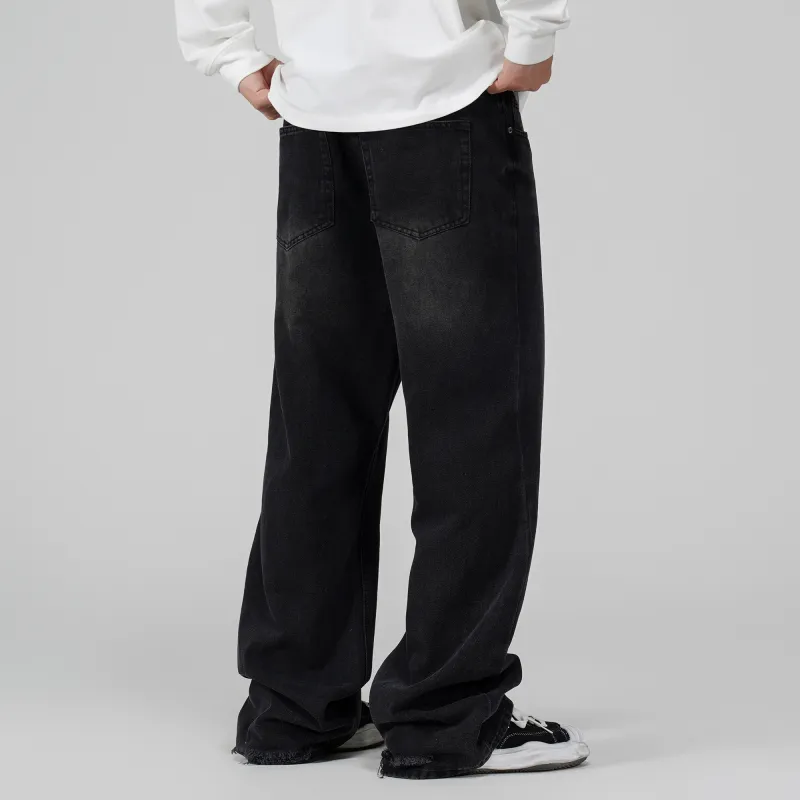 THINGYLAB Jeans Unisex Black Gray-3