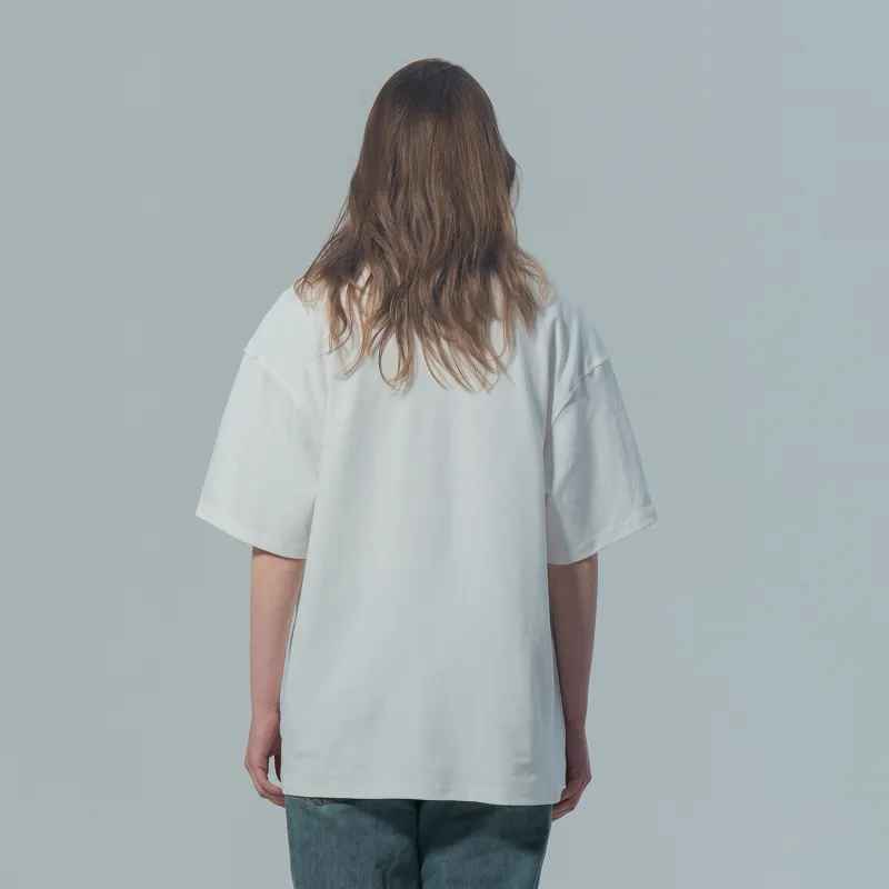 THINGYLAB T Shirts Unisex White-3