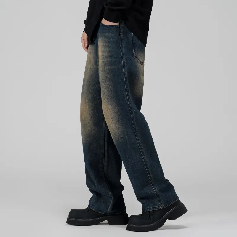 THINGYLAB Jeans Unisex Vintage Blue-8