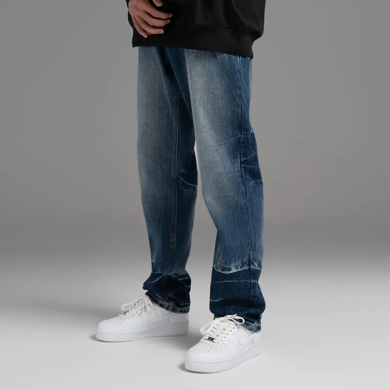THINGYLAB Jeans Unisex Denim Blue-4