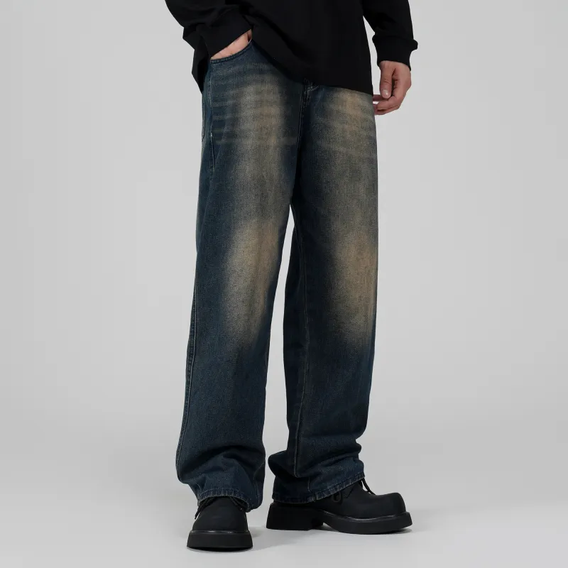THINGYLAB Jeans Unisex Vintage Blue-7
