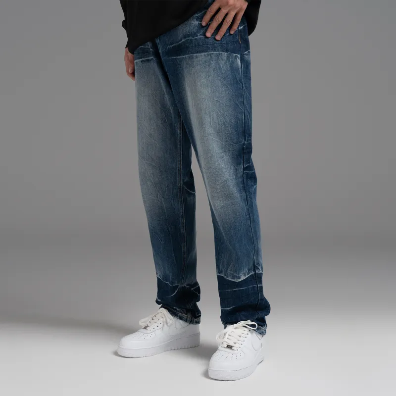 THINGYLAB Jeans Unisex Denim Blue-2