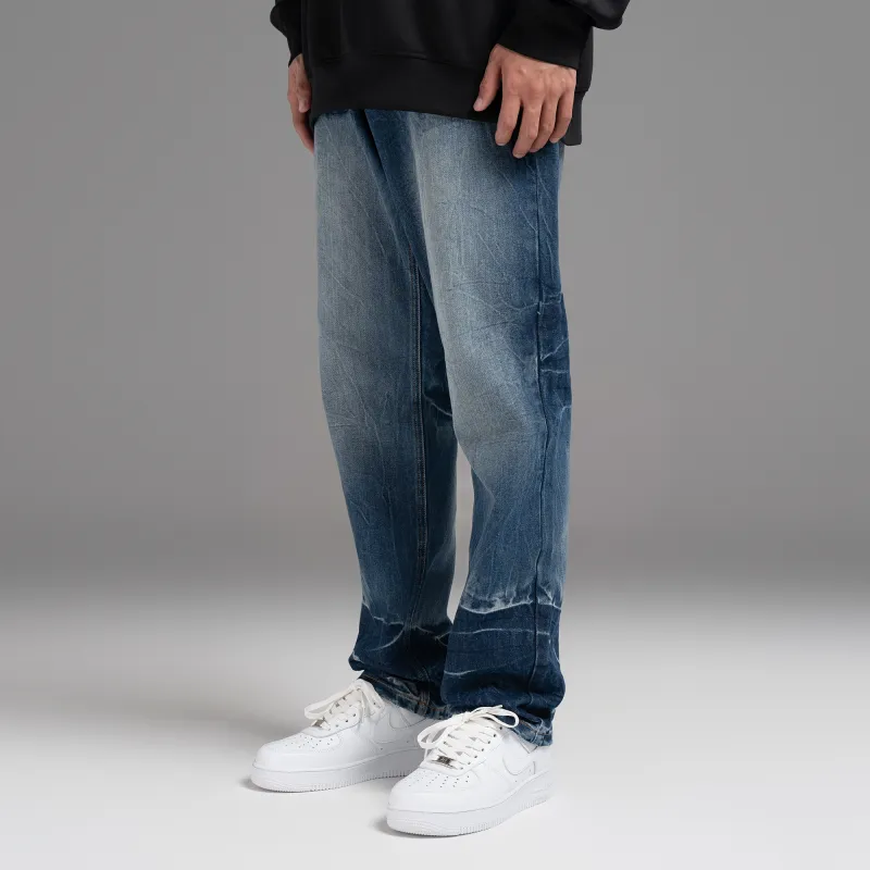 THINGYLAB Jeans Unisex Denim Blue-3