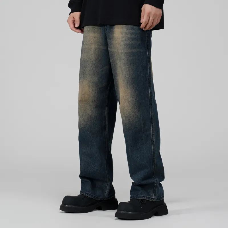 THINGYLAB Jeans Unisex Vintage Blue-4