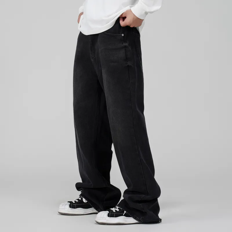 THINGYLAB Jeans Unisex Black Gray-6