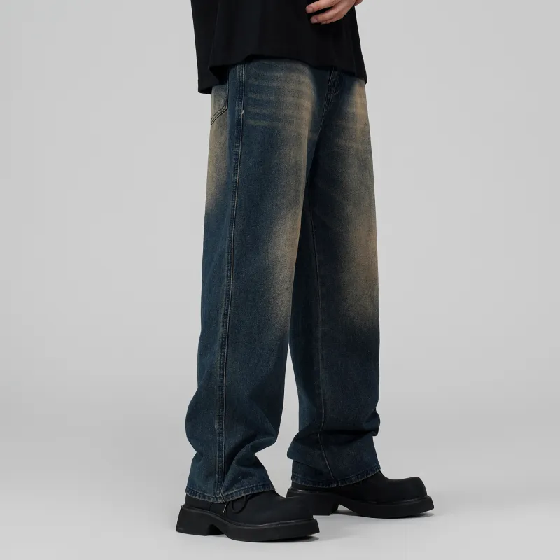 THINGYLAB Jeans Unisex Vintage Blue-5